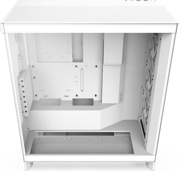 NZXT H7 Flow Case, White, Midi Tower - Thumbnail 6