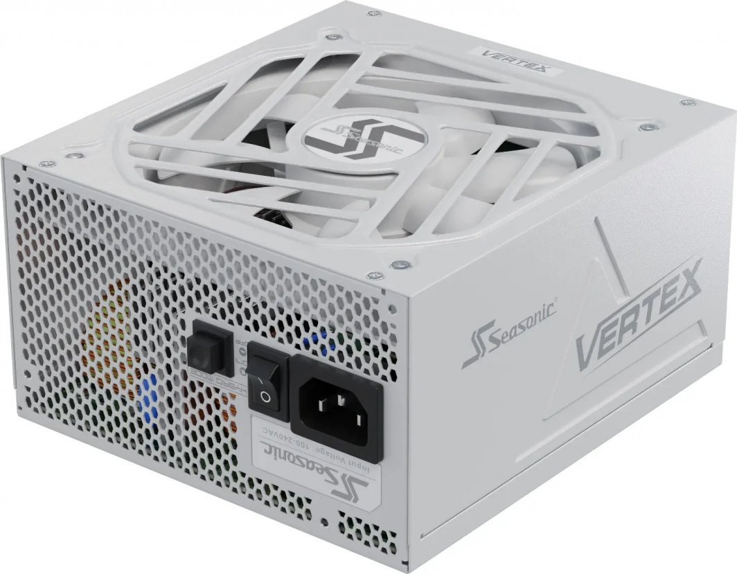 Seasonic Vertex GX Power Supply, White, 1000W - Thumbnail 2