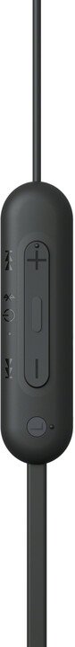 Sony WI-C100 Earbuds, Black - Thumbnail 3