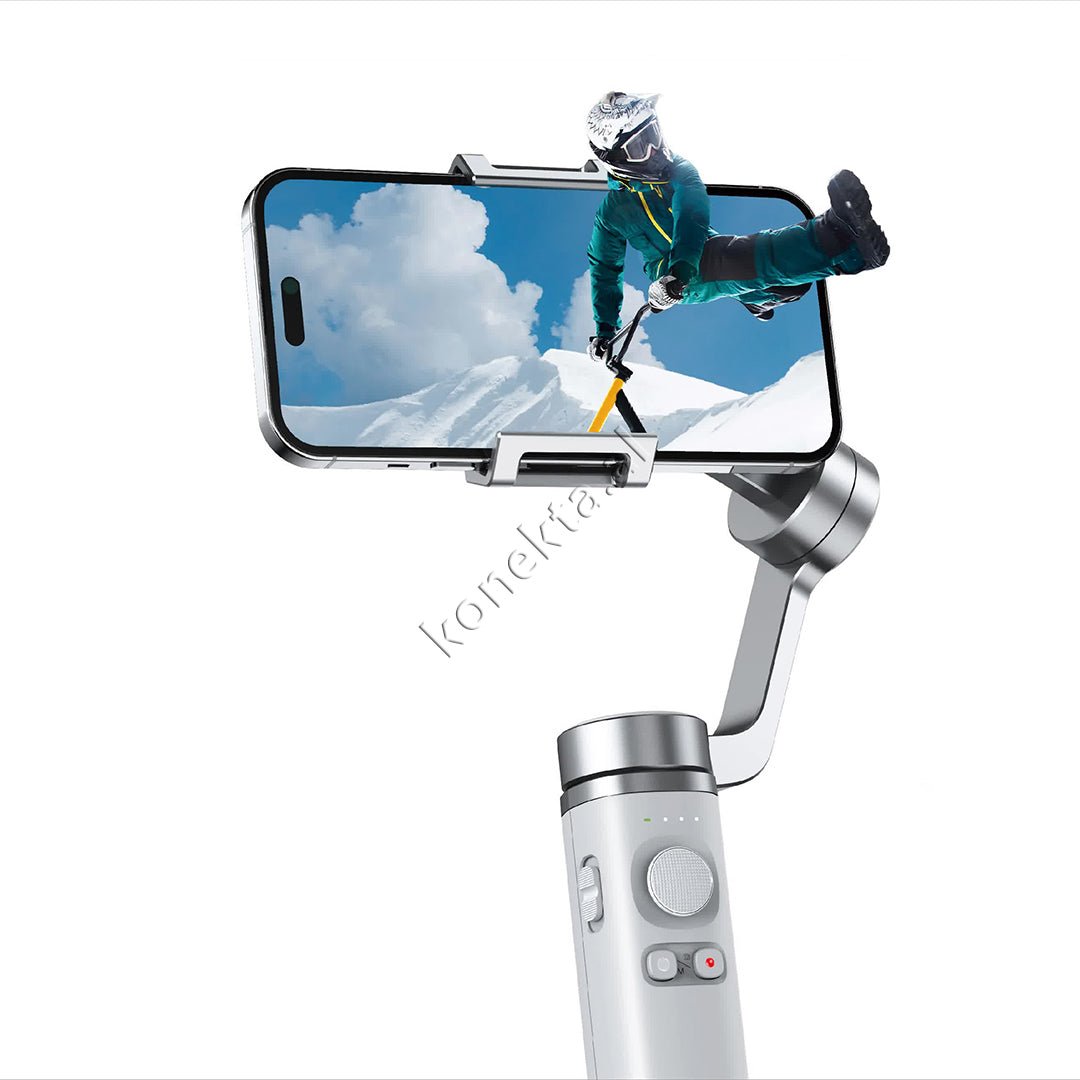 Moxom Gimbal Me 3 Akse, E Bardhe - Thumbnail 4