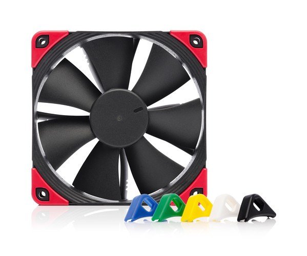 Noctua NF-F12 PWM Fan, 12 cm, Black - Image 1