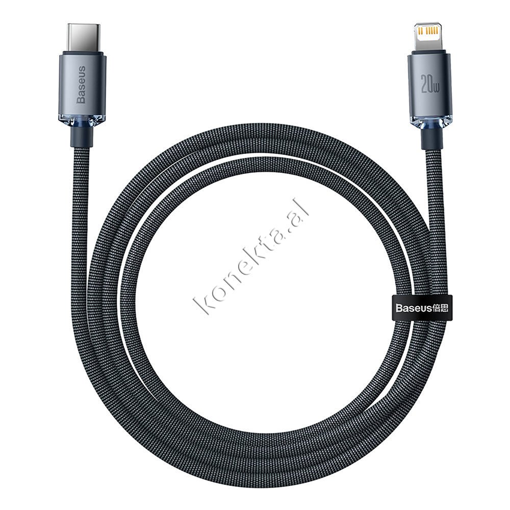 Baseus Type-C to Lightning Charging Cable, 20W, 1.2m - Thumbnail 3