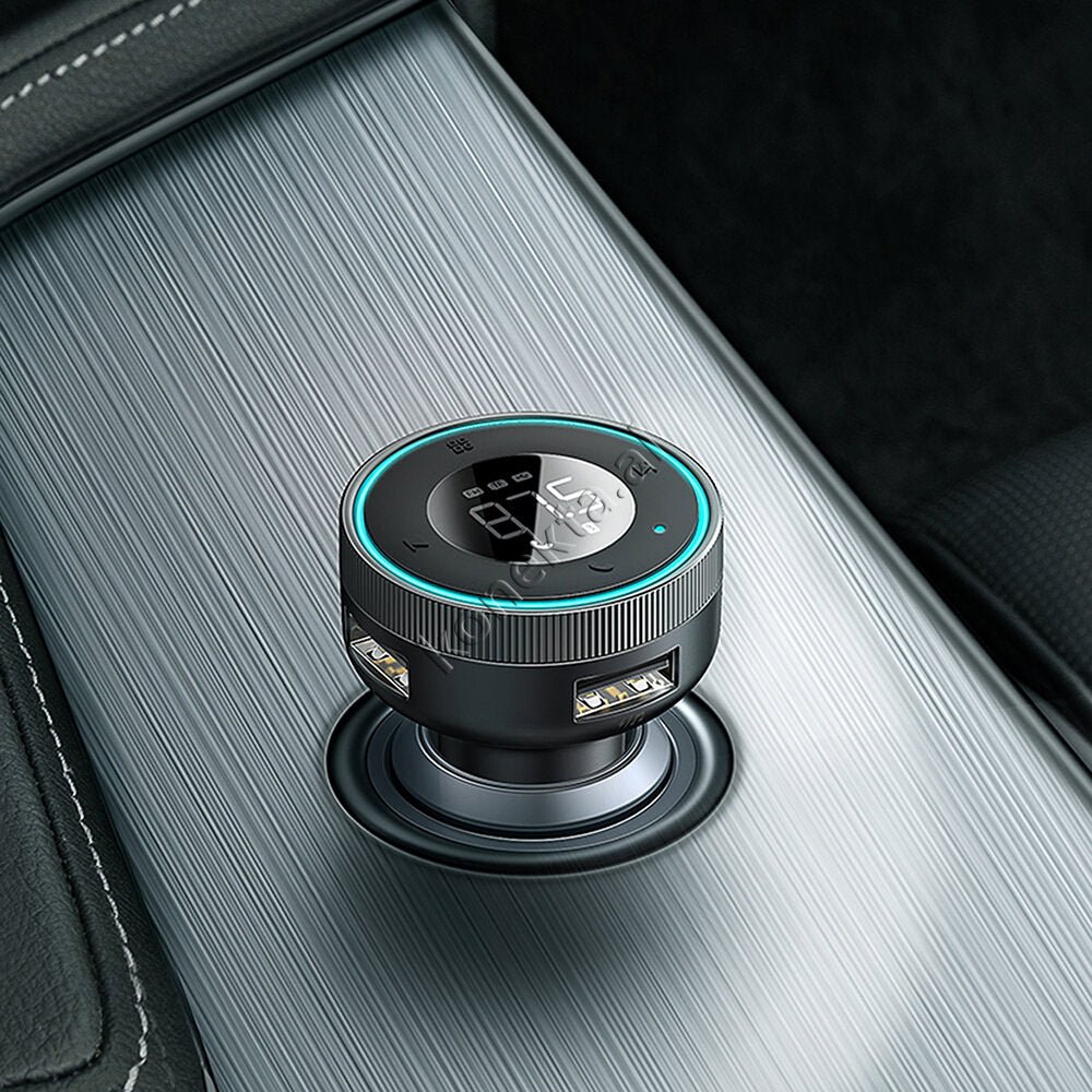 Baseus Adaptor Karikimi 18W dhe MP3 me Bluetooth, E Zeze - Thumbnail 4