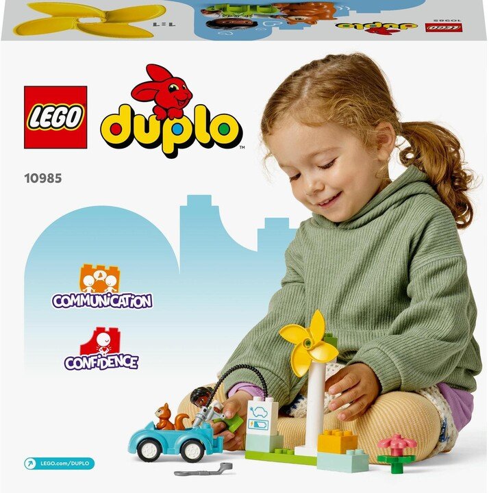 LEGO DUPLO 10985 Wind turbine and electric car, 16 pjesë - Thumbnail 10