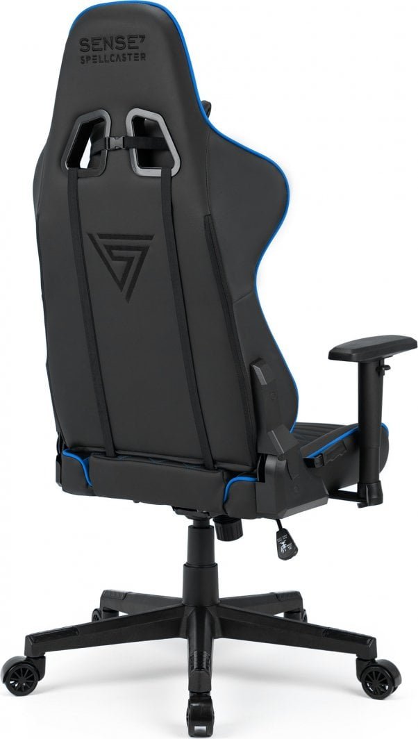 SENSE7 Spellcaster Gaming Chair, Black/Blue - Thumbnail 4
