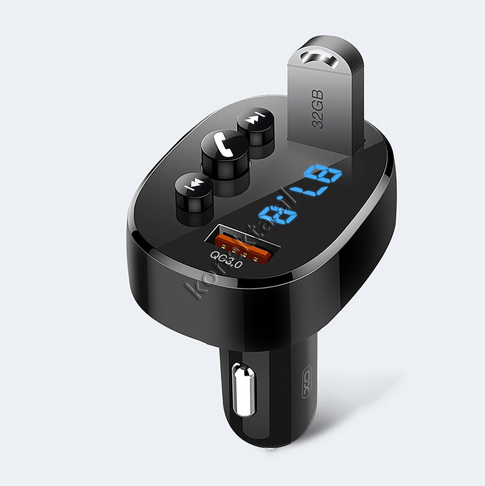 XO Adaptor Karikimi Fast Charge Dhe MP3 Me Bluetooth - Thumbnail 8