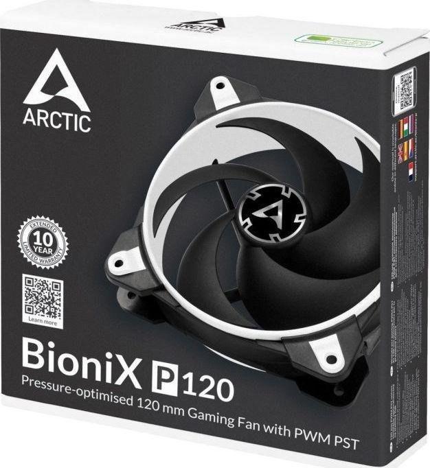 Arctic BioniX P120 Fan, 120 mm, White / Black - Thumbnail 6