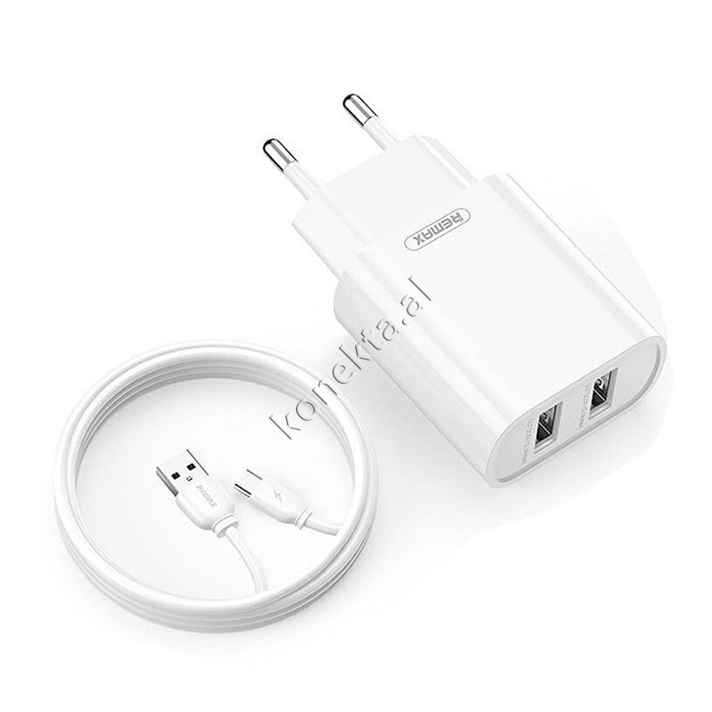 REMAX Adaptor Karikimi me Kabell Lightning / Micro & Type-c 1m, 2.1A - Image 1