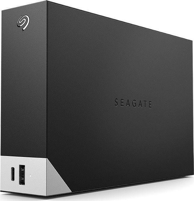 Seagate One Touch Hub External Hard Drive, 10TB, Black/Silver - Image 1