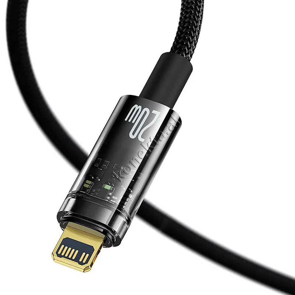 Baseus Type-C to Lightning Charging Cable, 20W, 1m - Thumbnail 5