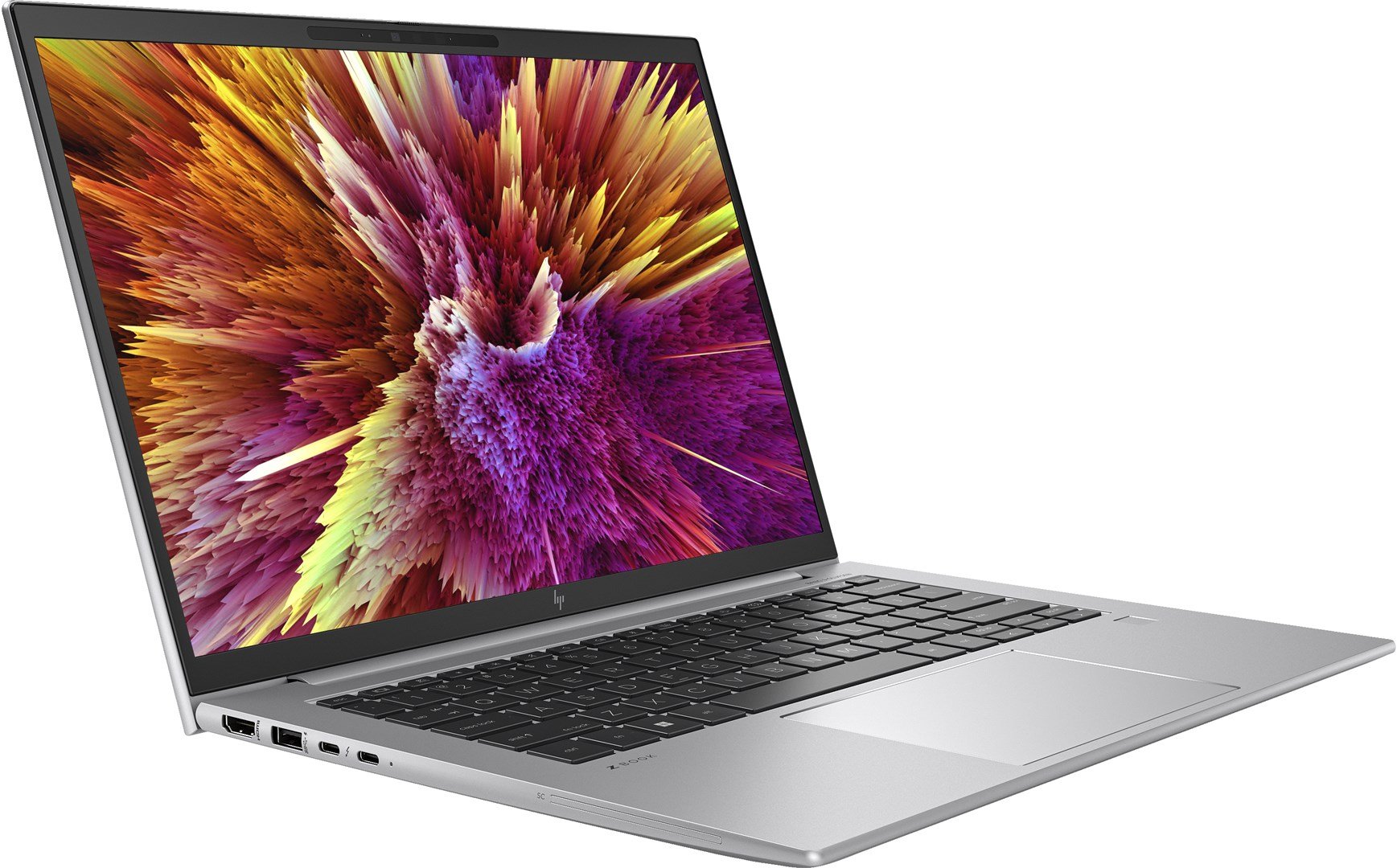 HP ZBook Firefly G10 Laptop, 14", Intel® Core™ i5 i5-1335U, 16 GB DDR5-SDRAM, 512 GB SSD, NVIDIA RTX A500 graphics, Silver - Thumbnail 2