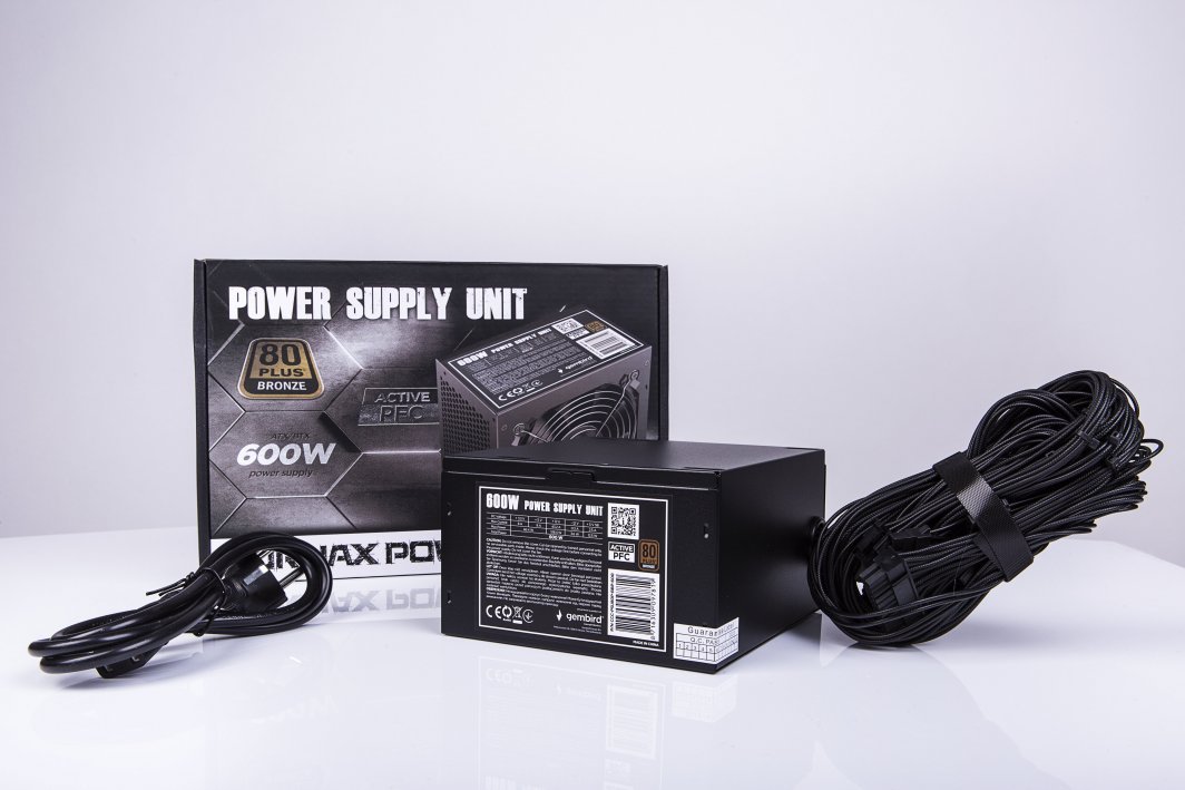 Gembird BlackBoxPower CCC-PSU80P-BBP-600 Power Supply, 600W - Thumbnail 3