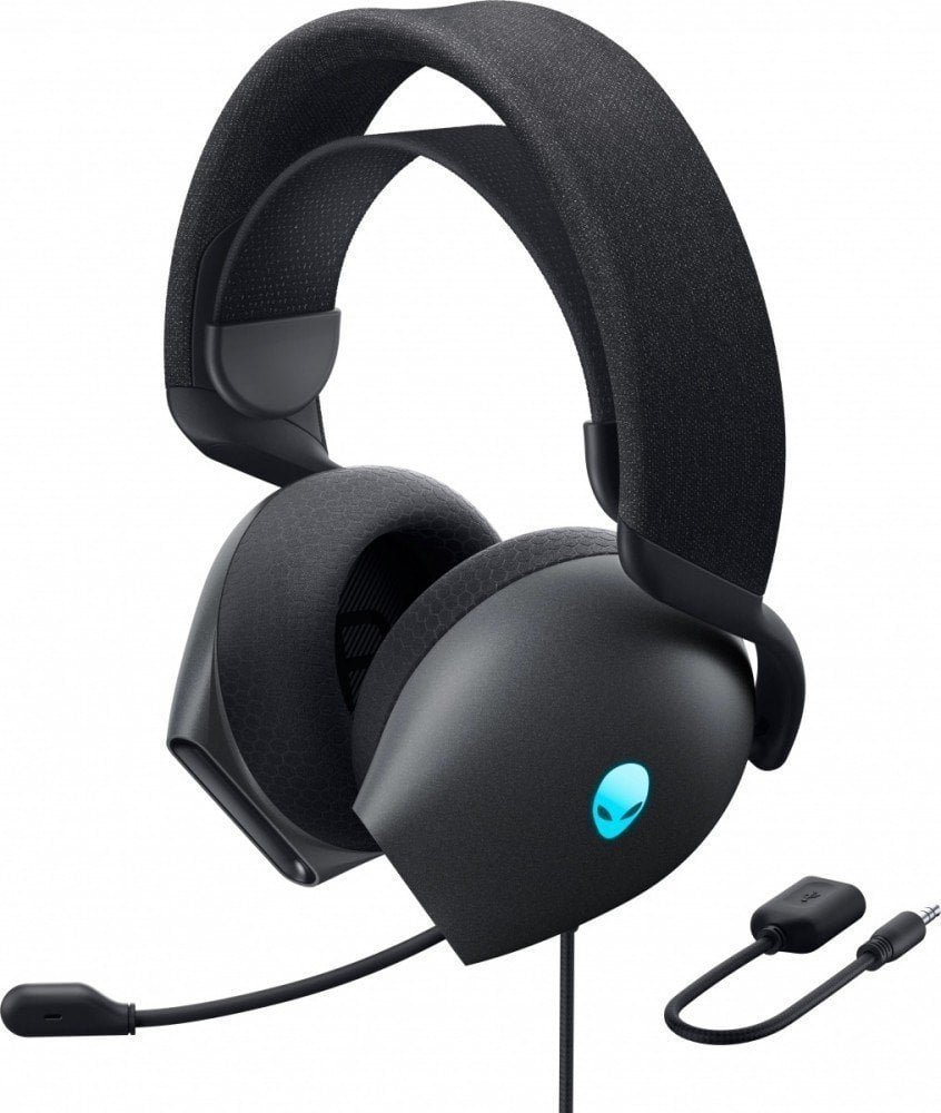 Dell AW520H Headphones, Black - Image 1