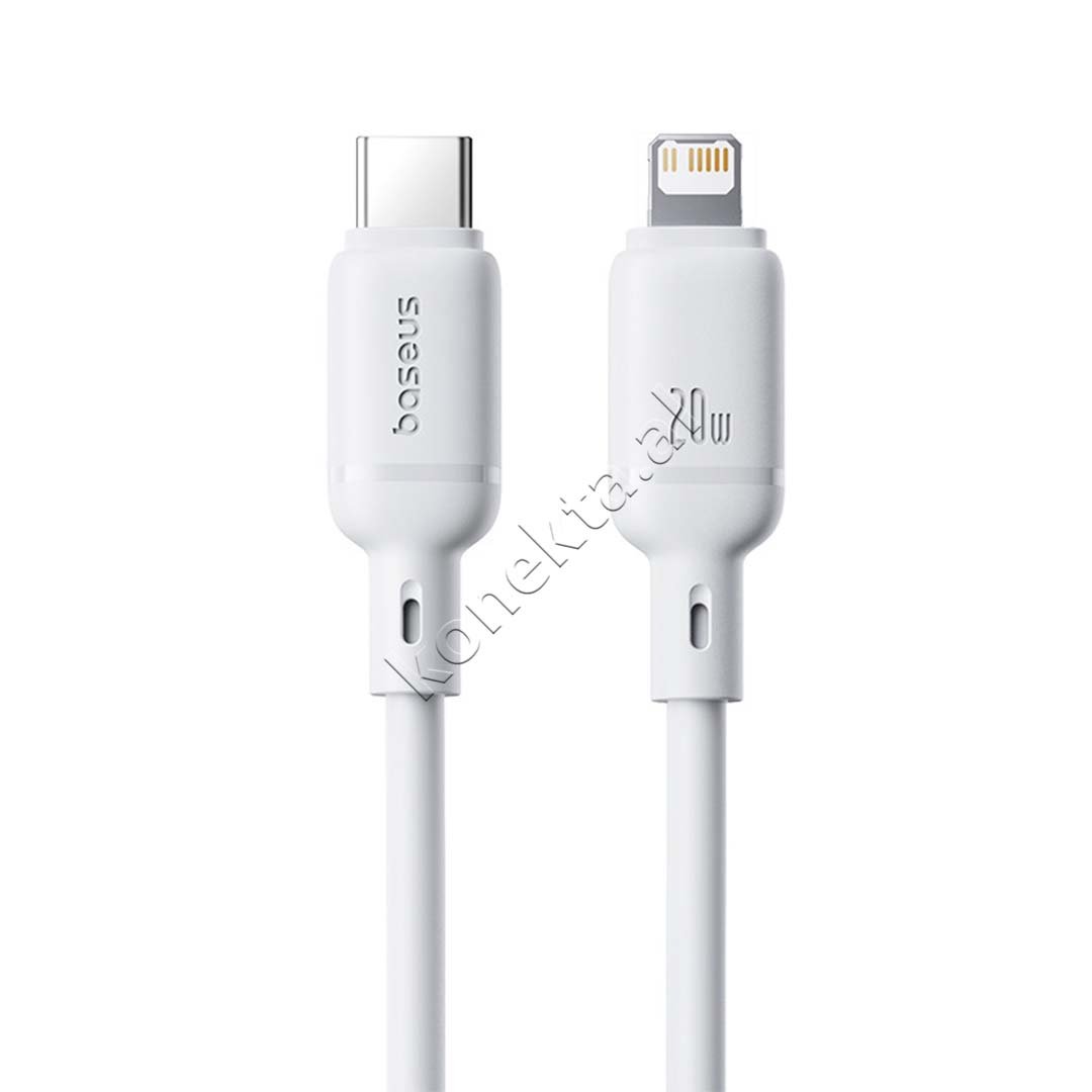Baseus Silky Type-C to Lightning Cable, 20W, 2M - Thumbnail 2
