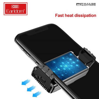 Earldom ET-F04 Phone Cooler, Black - Thumbnail 6