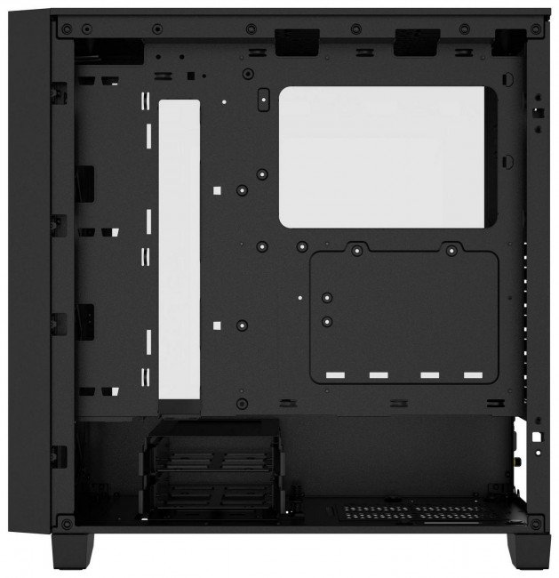 Corsair 3000D RGB Tempered Glass Case, Black - Thumbnail 7