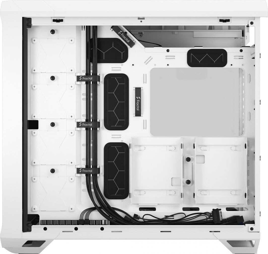 Fractal Design Torrent TG Clear Tint Case, White, Full Tower - Thumbnail 14