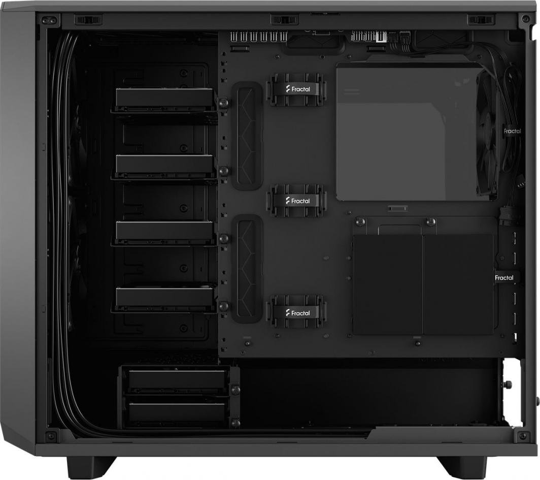 Fractal Design Meshify 2 TG Light Tint Case, Grey, Midi Tower - Thumbnail 13