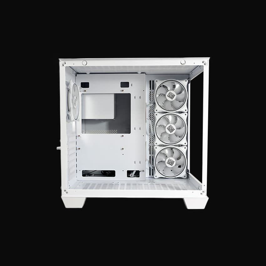 LC-807W-ON Stormwatch_X Midi-ATX Case, White - Thumbnail 8