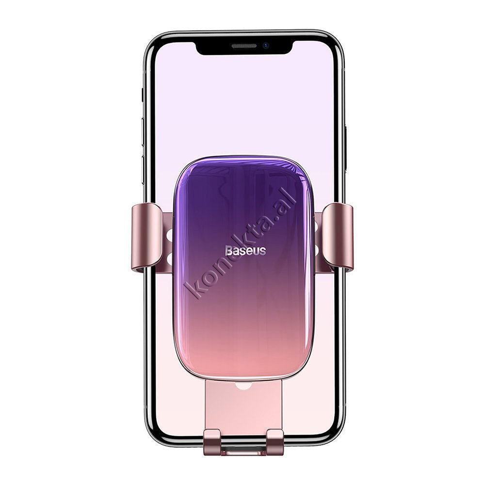 Baseus Car Phone Holder, Aluminum + ABS, Adjustable 4.7-6.5 inch - Thumbnail 5