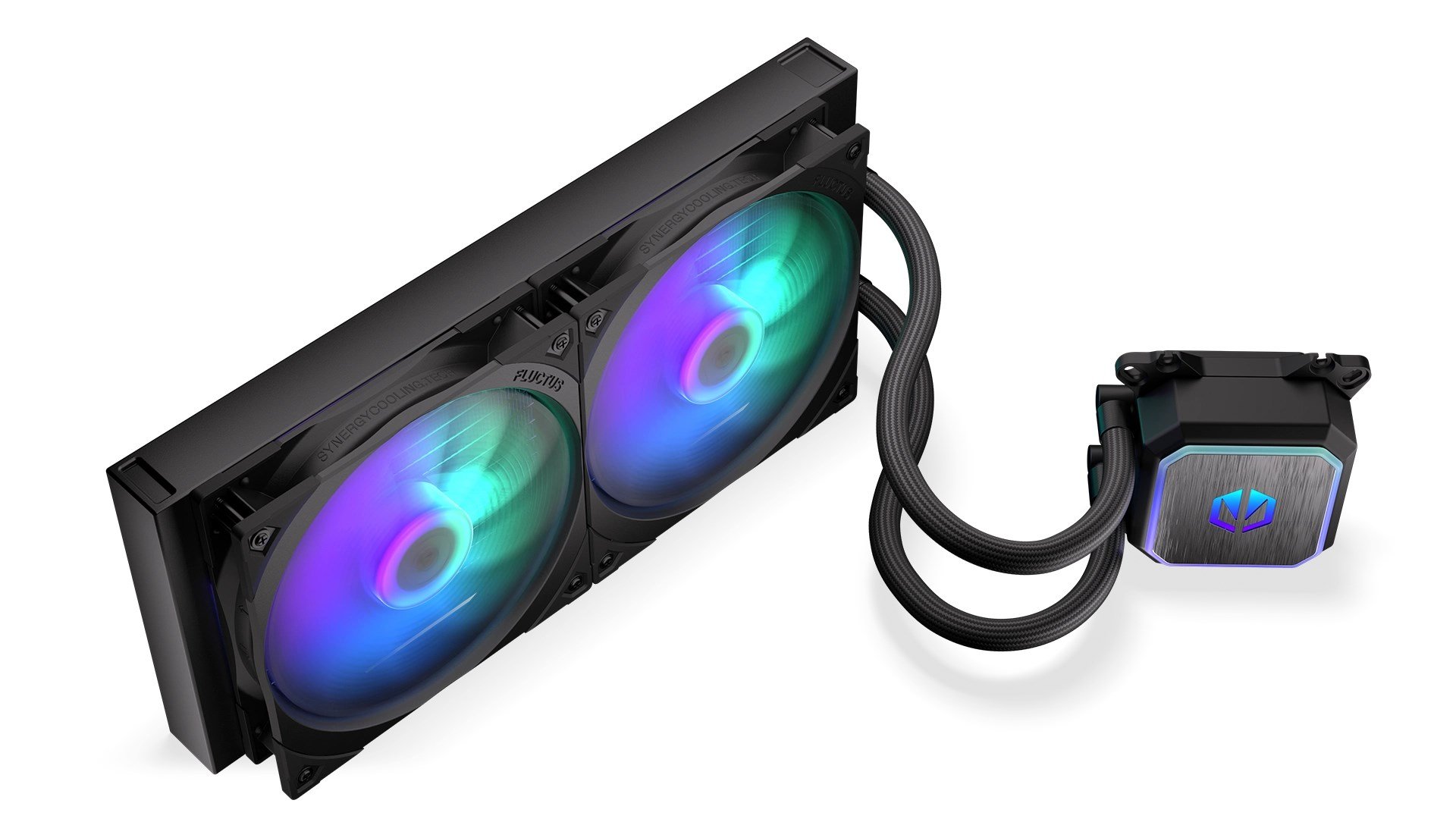 Endorfy Navis F280 ARGB Liquid Cooler, 14 cm, Black - Image 1