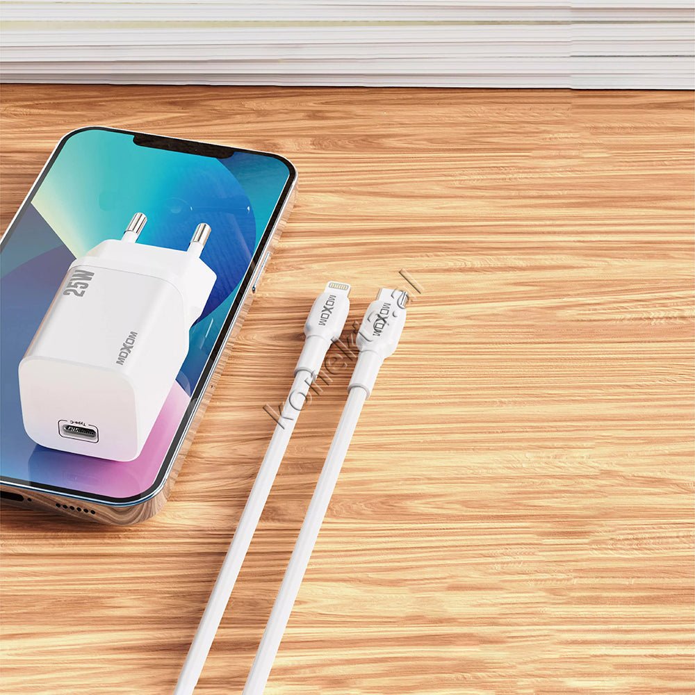 Moxom 25W Charger, White - Thumbnail 4