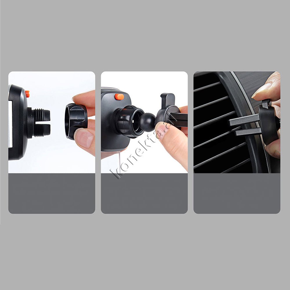 Baseus Car Phone Holder, Black - Thumbnail 19