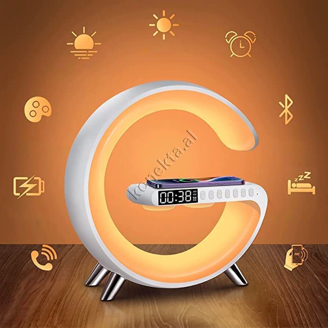 tjetertjeter Wireless Charger with LED RGB Light and Bluetooth Box - Thumbnail 17