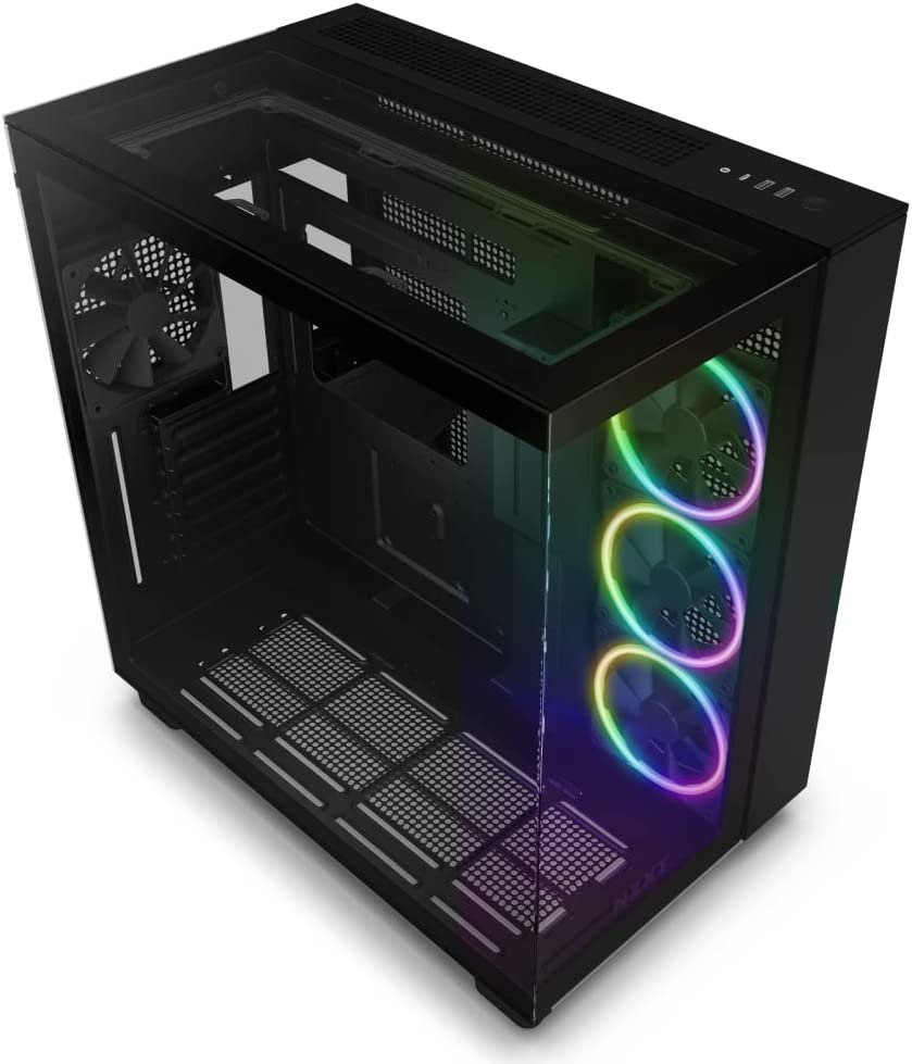 NZXT H9 Elite Case, Black - Image 1