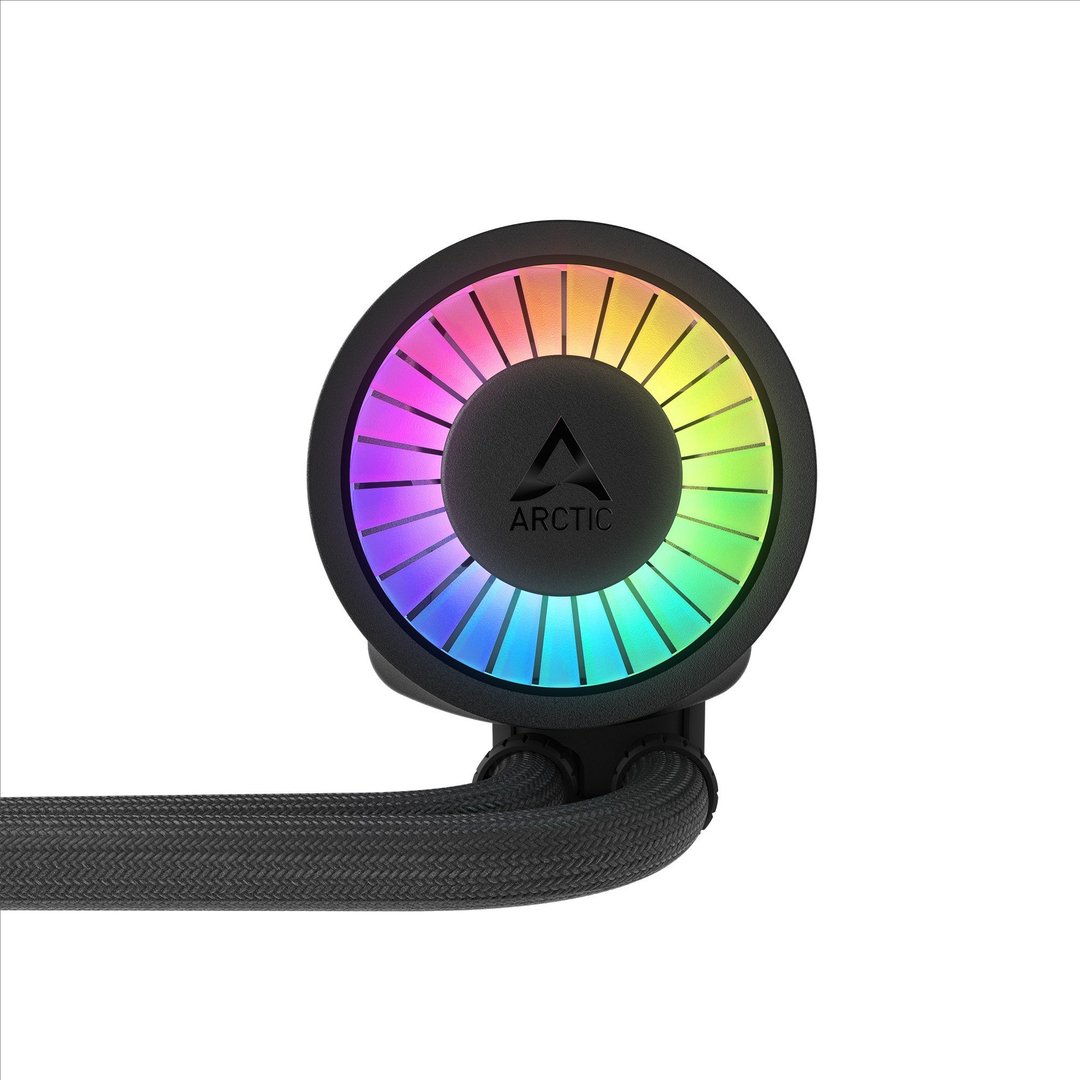Arctic Liquid Freezer III Pro 360 A-RGB Cooler, Black - Thumbnail 2