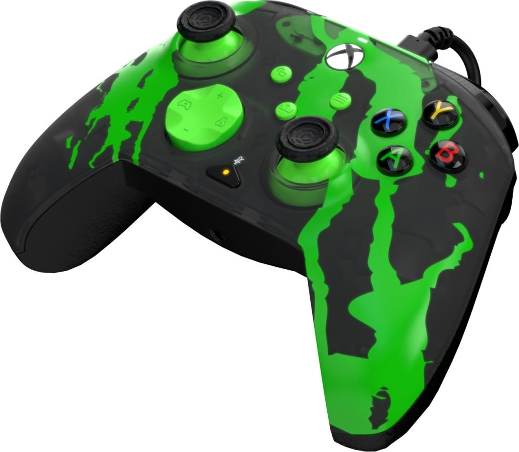 PDP XS Rematch Controller, Wired, Black / Green - Thumbnail 22