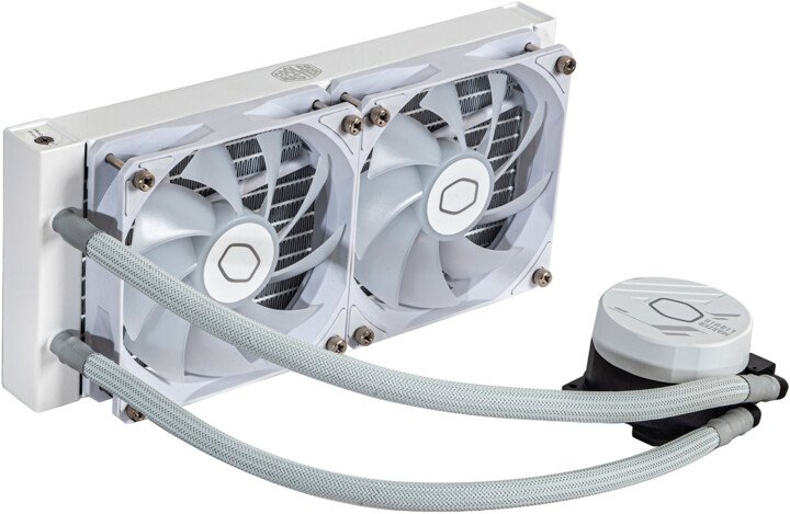 Cooler Master MasterLiquid ML240L Core ARGB Cooler, White - Thumbnail 5