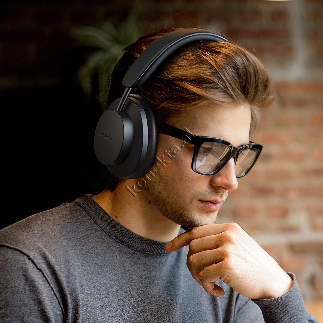 UGreen HiTune Max3 Headphones, Black - Thumbnail 6
