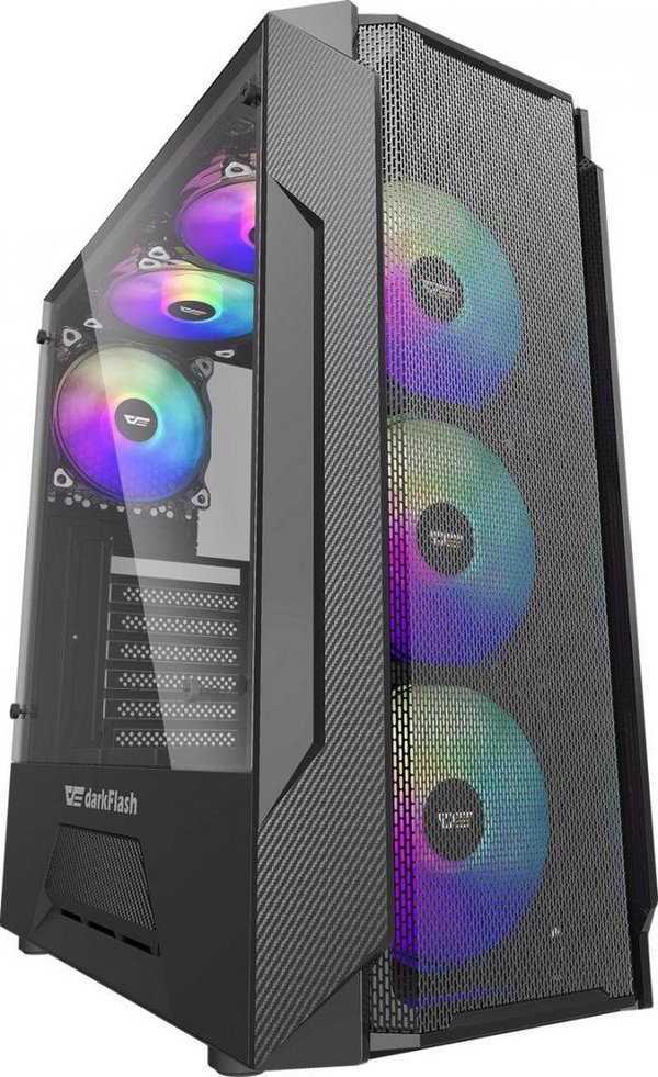 Darkflash LEOCase RGB Case, Black - Image 1