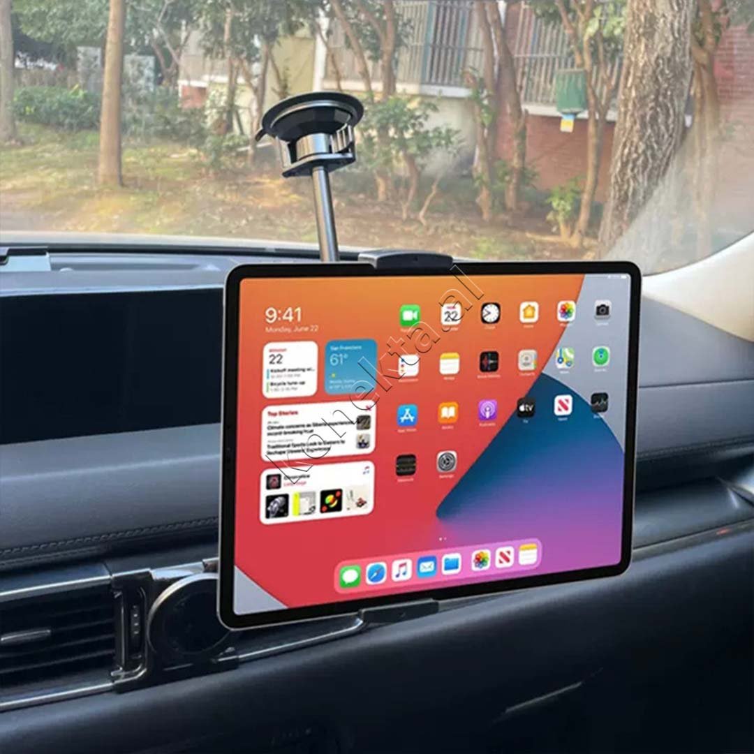 Baseus Tablet Holder for Car with Vacuum - Thumbnail 3