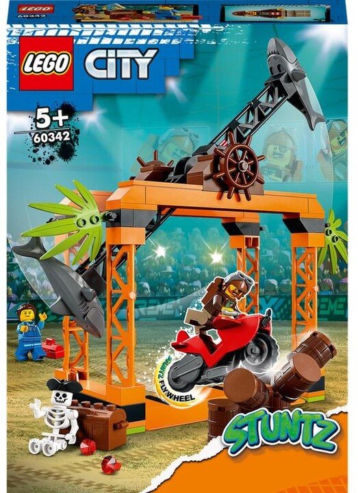 LEGO City 60342 Shark Stunt Challenge, 122 pjesë - Thumbnail 9