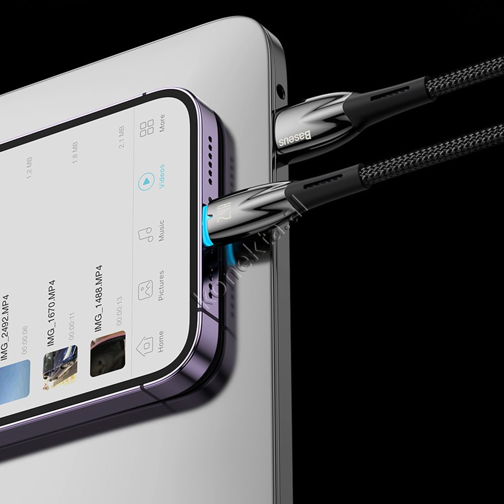 Baseus USB Charging Cable Lightning & Type-C - Thumbnail 27
