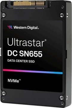 WD DC SN655 SSD, 3.84TB, 2.5", Black - Image 1