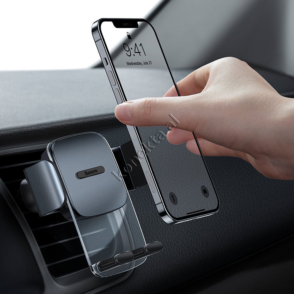 Baseus Car Phone Holder, Black - Thumbnail 11