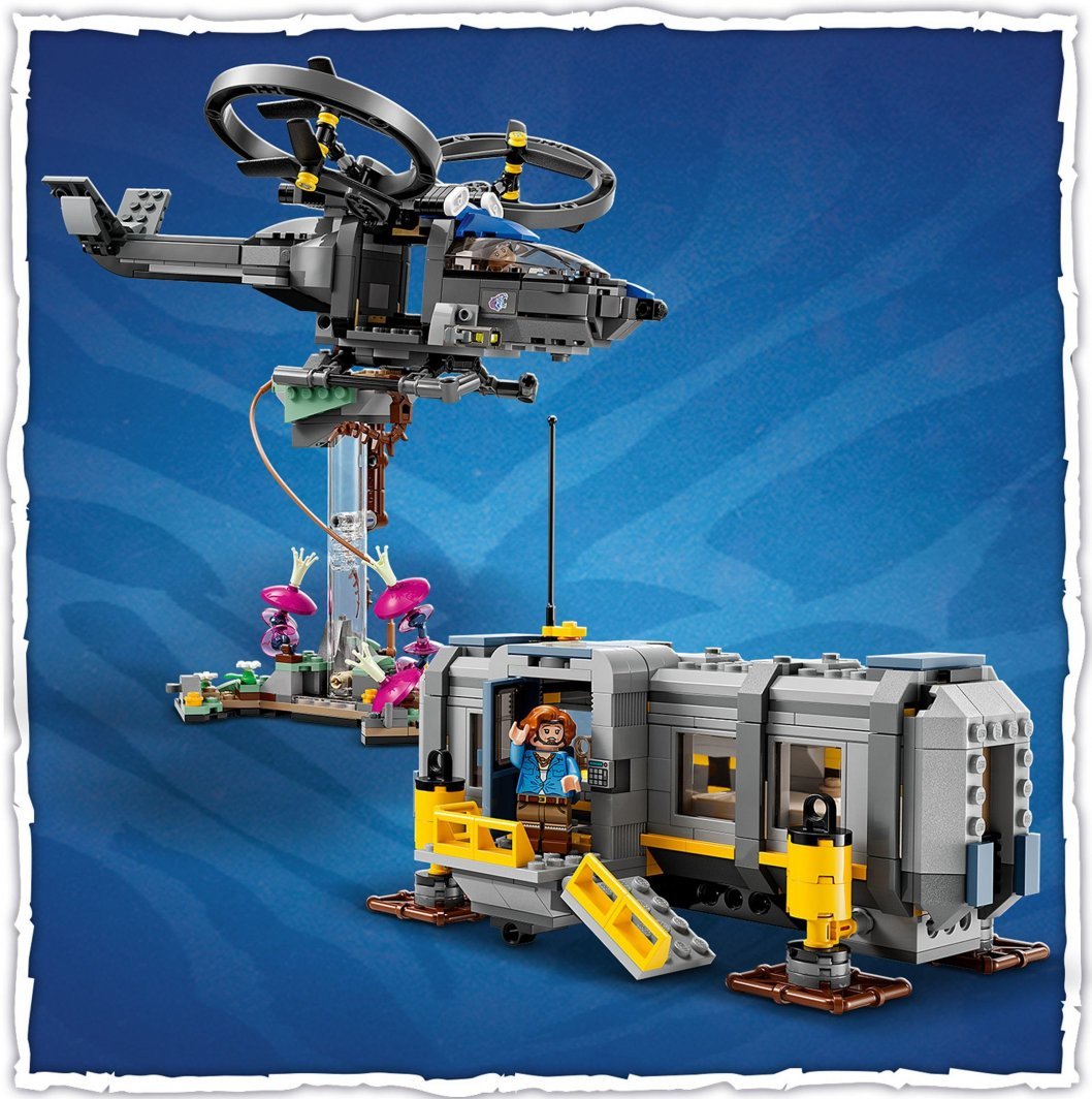 LEGO Avatar 75573 Flying Mountains: Station 26 and RDA Samson, 887 Pieces - Thumbnail 6