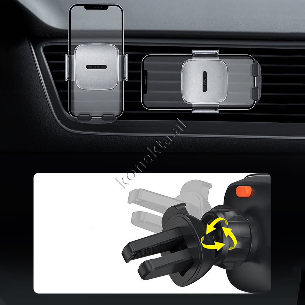 Baseus Car Phone Holder, Black - Thumbnail 12