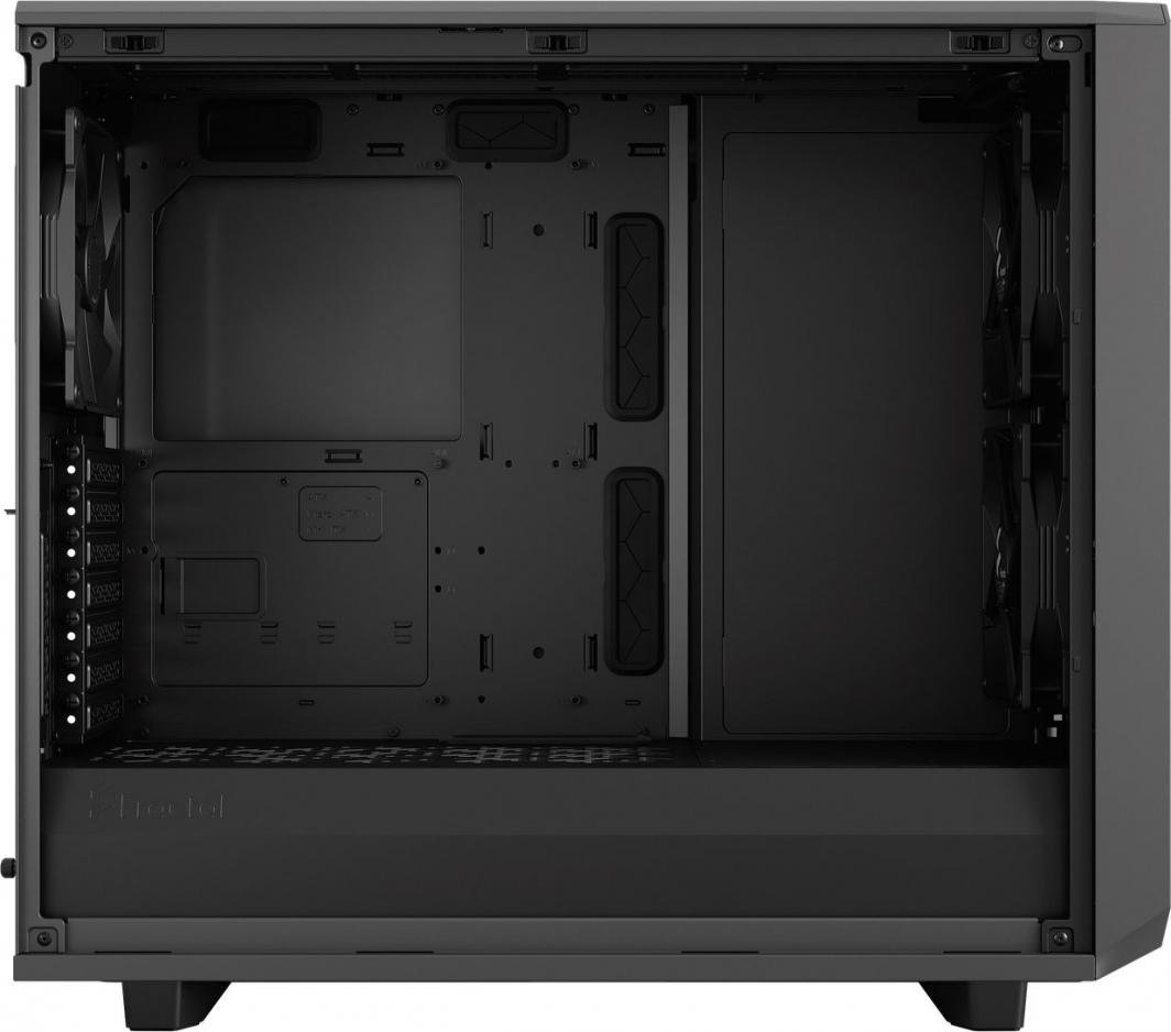 Fractal Design Meshify 2 TG Light Tint Case, Grey, Midi Tower - Thumbnail 8