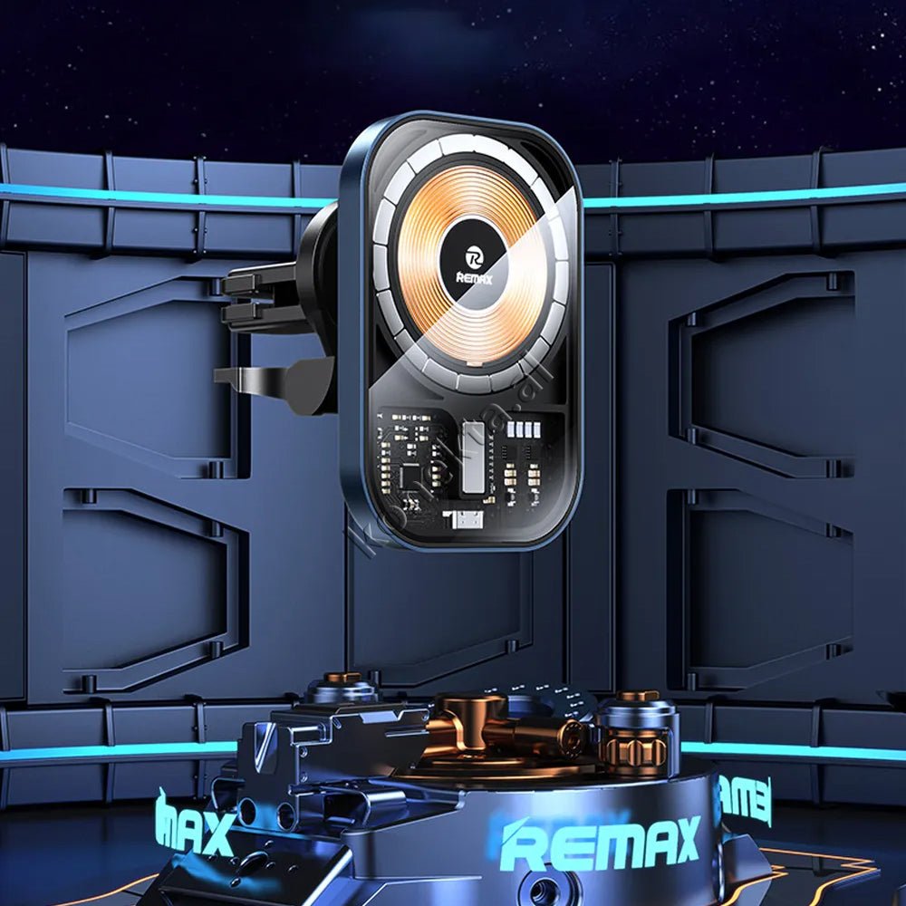 Baseus Mbajtese Celulari Per Makine Me Karikues Wireless, E Zeze / E Argjendte - Thumbnail 7