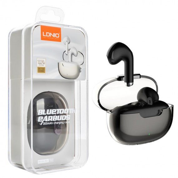 LDNIO T03 Earbuds, Black - Thumbnail 3