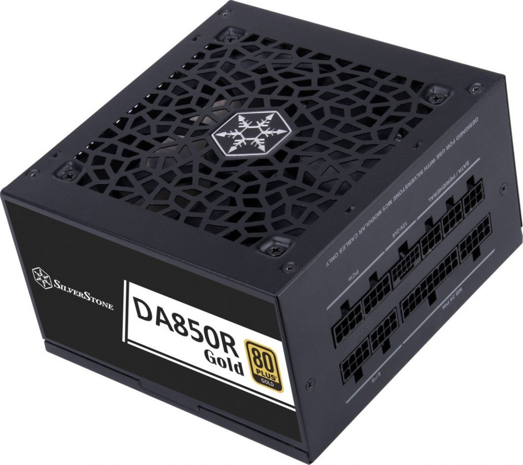 SilverStone DA850R Gold Power Supply, 850W, ATX 3.0 - Thumbnail 7