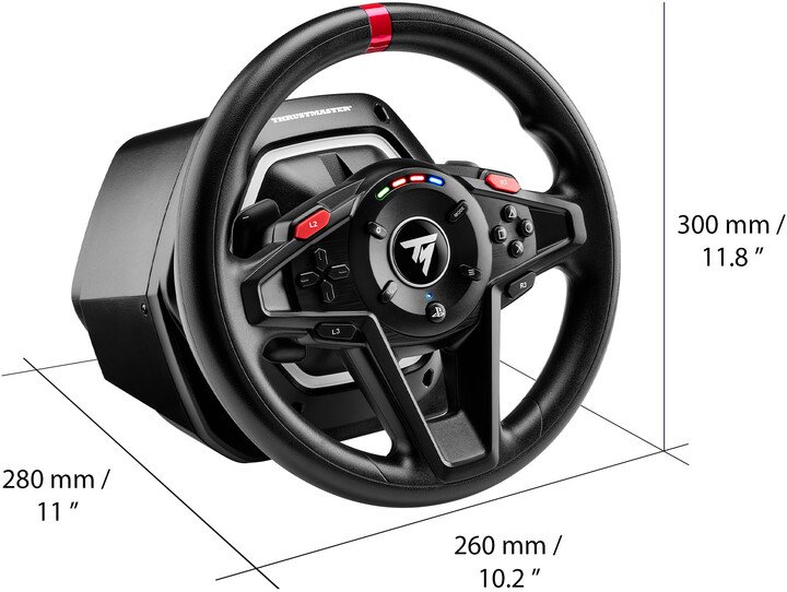 Thrustmaster T128 Racing Wheel and Pedals (PC, PS4, PS5) - Thumbnail 5