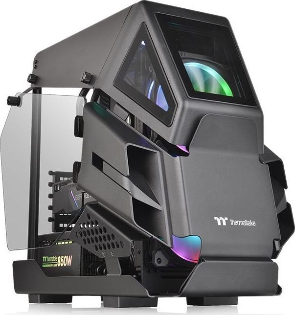 Thermaltake AH T200 Micro Case, Black, Mini Tower - Image 1
