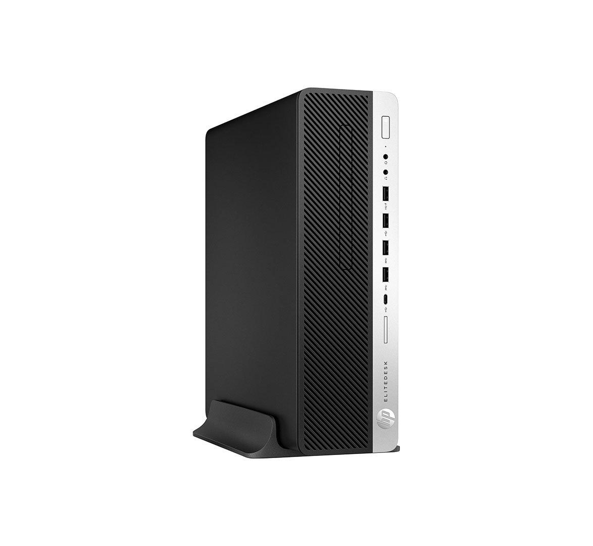 HP EliteDesk 800 G4 sff Desktop, Intel Core i7-8700, 16 GB RAM, 512 GB SSD, UHD 630, Used - Image 1