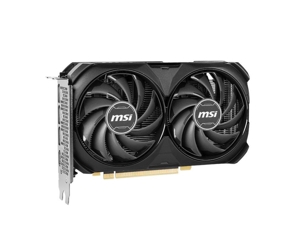 MSI GeForce RTX 4060 Ti Ventus 2X Graphics Card, Black, OC, 8GB GDDR6 - Thumbnail 2
