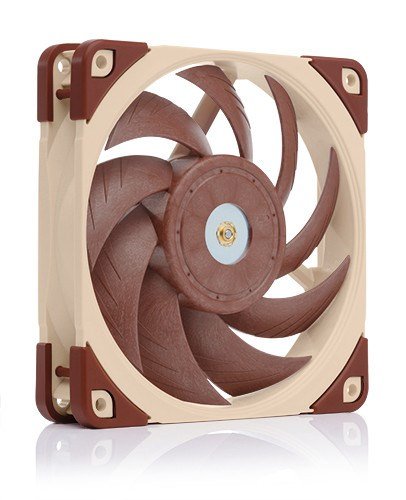 Noctua NF A12x25 ULN Fan, 12 cm, Red / Beige - Image 1
